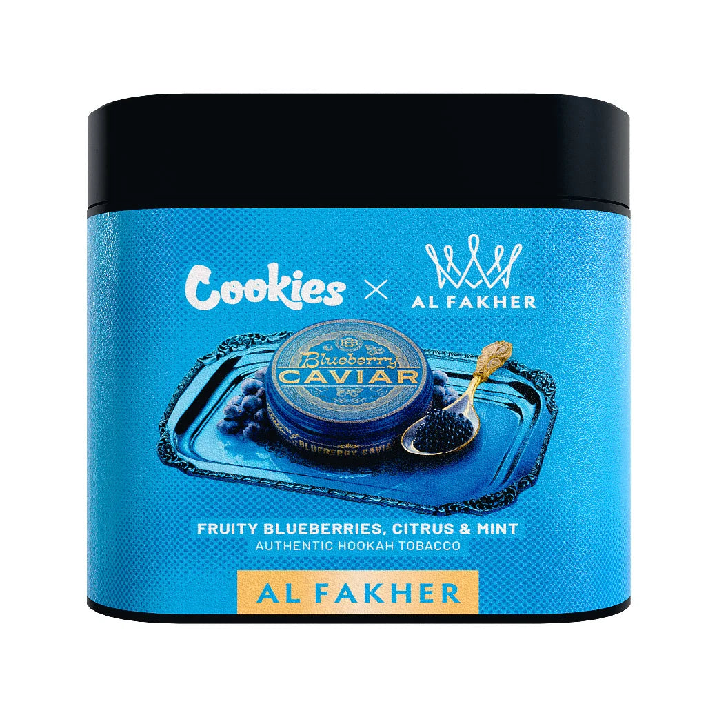 Cookies x Al Fakher Blueberry Caviar