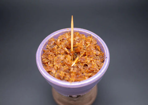 How to pack a clay hookah bowl?
