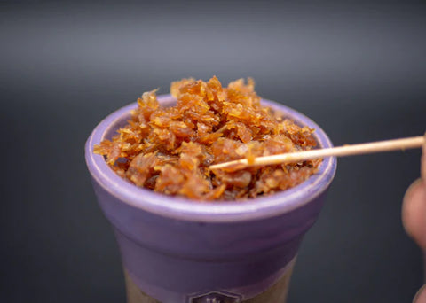 How to pack a clay hookah bowl?