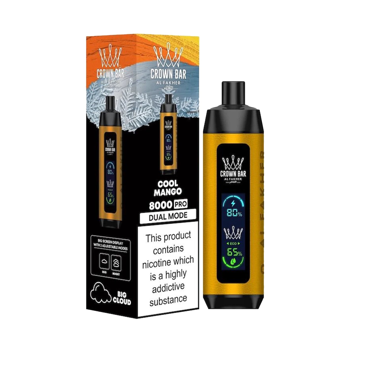 crown bar vape flavors Al Fakher 8K Disposable Nicotine Vape Select Flavor ::Star Zero HOOKAH CROWN BAR AL