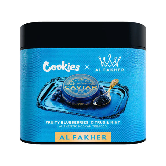 Cookies x Al Fakher Blueberry Caviar