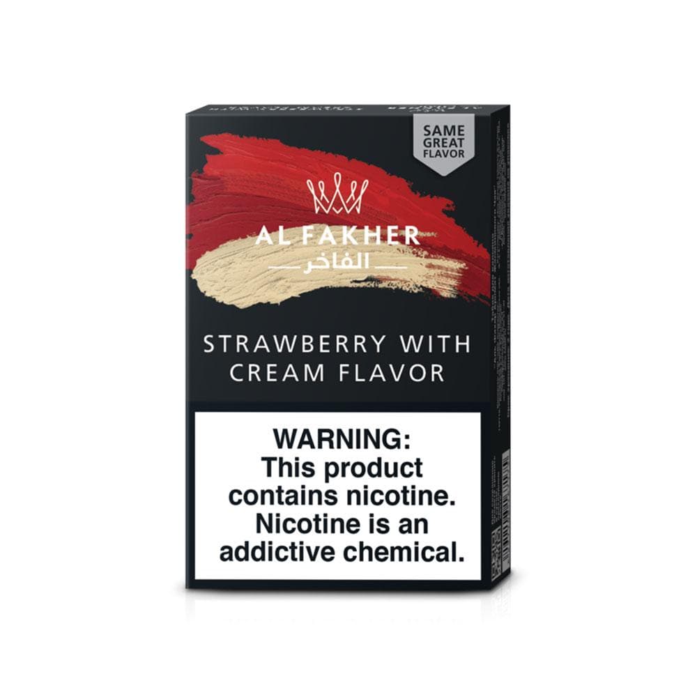 Al Fakher Strawberry With Cream - 50g